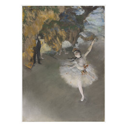 Plakat samoprzylepny Edgar Degas "Balet" - reprodukcja