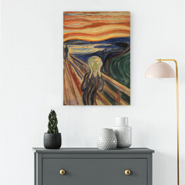 Obraz na płótnie Edvard Munch "Krzyk" - reprodukcja