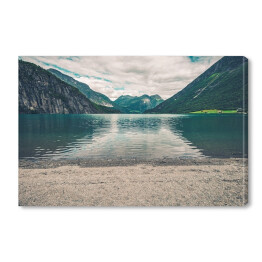 Obraz na płótnie Jezioro w Norwegii