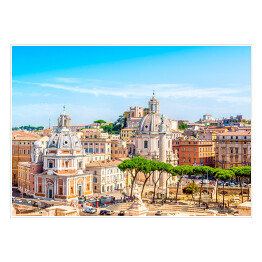 Plakat Wieczne miasto Rzym, Włochy
