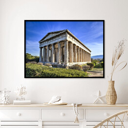 Plakat w ramie Świątynia Hefajstosa, Grecja