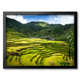 Obraz w ramie Oszałamiający krajobraz górski na Filipinach