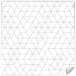 Tapeta samoprzylepna w rolce Geometryczny abstrakcyjny wzór na białym tle
