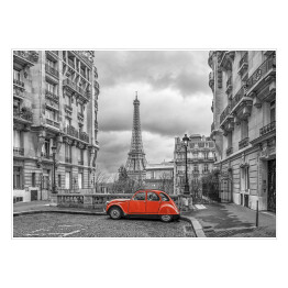 Plakat samoprzylepny Avenue de Camoens w Paryżu