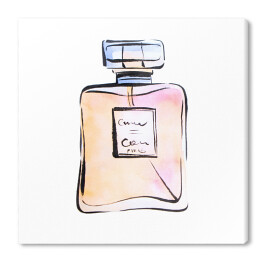 Obraz na płótnie Ilustracja flakonika perfum