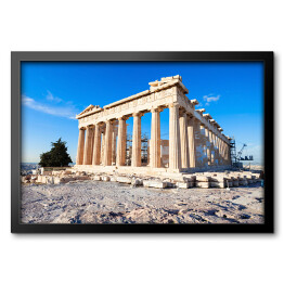 Obraz w ramie Świątynia Partenon w Atenach
