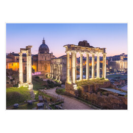 Plakat samoprzylepny Forum Romanum, Włochy