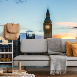 Fototapeta samoprzylepna Big Ben i Westminster w Londynie