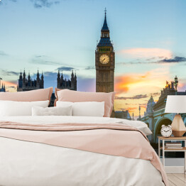Fototapeta samoprzylepna Big Ben i Westminster w Londynie