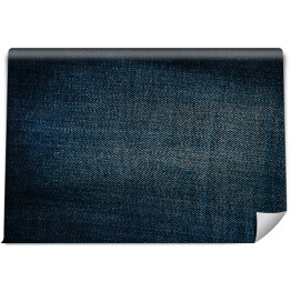 Fototapeta winylowa zmywalna Niebieski dżinsowy materiał z przeszyciami
