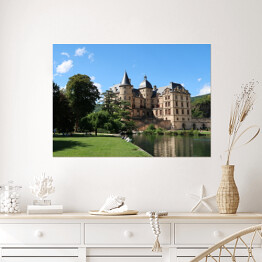 Plakat samoprzylepny Zamek Vizille we Francji