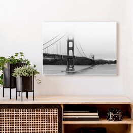 Obraz na płótnie Golden Gate Bridge - mgła