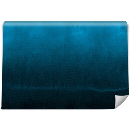 Fototapeta winylowa zmywalna Akwarela w ciemnych odcieniach koloru niebieskiego