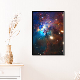 Plakat w ramie Gwiazdy i galaktyka 