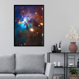 Plakat w ramie Gwiazdy i galaktyka 