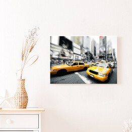 Obraz na płótnie Nowojorskie żółte taksówki
