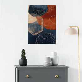 Plakat samoprzylepny Kosmiczna przestrzeń - abstrakcja