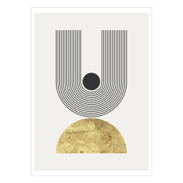 Plakat Geometryczny plakat Bauhaus no 1