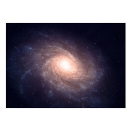 Plakat Spiralna Galaktyka 