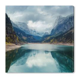 Obraz na płótnie Alpejskie jezioro Tirol, Austria 