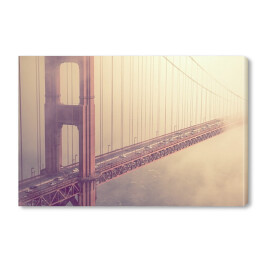 Obraz na płótnie Most Golden Gate spowity mgłą