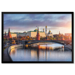 Plakat w ramie Most w Moskwie
