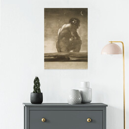 Plakat Francisco Goya "Seated Giant"