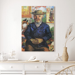 Obraz klasyczny Vincent van Gogh Portrait of Père Tanguy. Reprodukcja