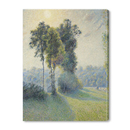 Obraz na płótnie Camille Pissarro Krajobraz Saint-Charles przy Gisors. Reprodukcja