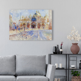 Obraz na płótnie Auguste Renoir "Plac św. Marka w Wenecji" - reprodukcja