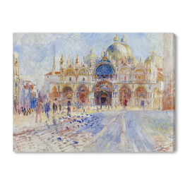 Obraz na płótnie Auguste Renoir "Plac św. Marka w Wenecji" - reprodukcja