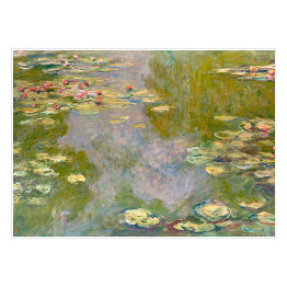 Plakat Claude Monet Nenufary (Lilie wodne). Reprodukcja obrazu