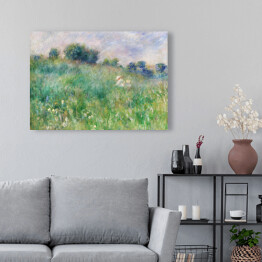 Obraz na płótnie Auguste Renoir La Prairie. Łąka. Reprodukcja