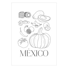 Plakat Kuchnie świata - kuchnia meksykańska