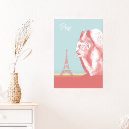 Plakat Miasta Europy - Paryż