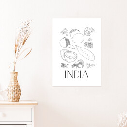 Plakat Kuchnie świata - kuchnia indyjska
