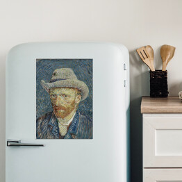 Magnes dekoracyjny Vincent van Gogh "Autoportret" - reprodukcja
