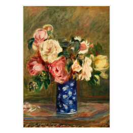 Plakat Auguste Renoir Bouquet of Roses Bukiet róż Reprodukcja