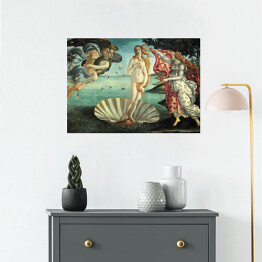 Plakat Sandro Boticelli "Narodziny Wenus" - reprodukcja
