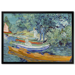 Plakat w ramie Vincent van Gogh Bank of the Oise at Auvers. Reprodukcja