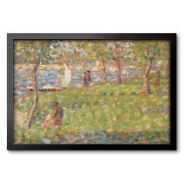 Obraz w ramie Georges Seurat "Wyspa Grande Jatte" - reprodukcja