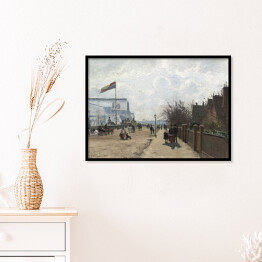 Plakat w ramie Camille Pissarro. Pałac Crystal. Reprodukcja
