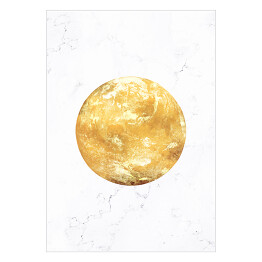 Plakat Złote planety - Ziemia