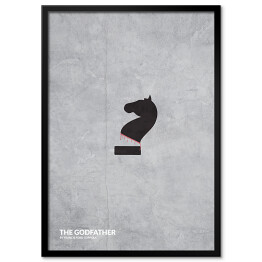 Plakat w ramie "The Godfather" - minimalistyczna kolekcja filmowa