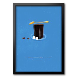 Obraz w ramie Sposoby parzenia kawy - szklanka