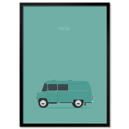 Plakat w ramie Polskie samochody - NYSA