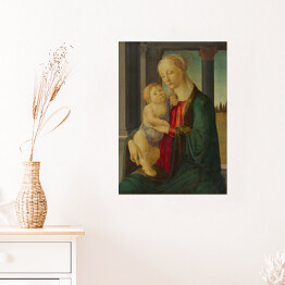 Plakat Sandro Botticelli Madonna z dzieciątkiem. Reprodukcja
