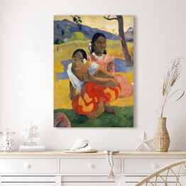 Obraz na płótnie Paul Gauguin Na Fe Faaipopio. Kiedy mnie poślubisz. Reprodukcja