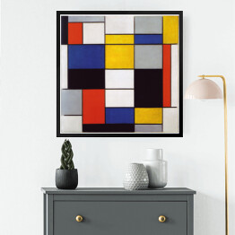 Obraz w ramie Piet Mondrian Composition A Reprodukcja