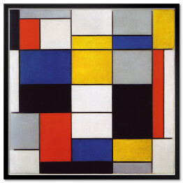 Obraz klasyczny Piet Mondrian Composition A Reprodukcja